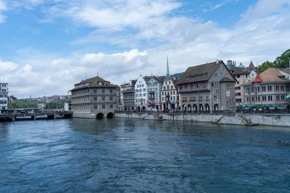 Historical city center of Zurich