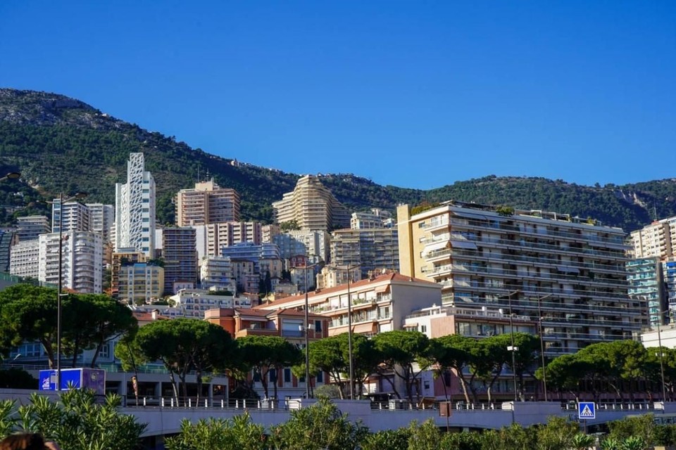 Beautiful panoramic view of Monaco